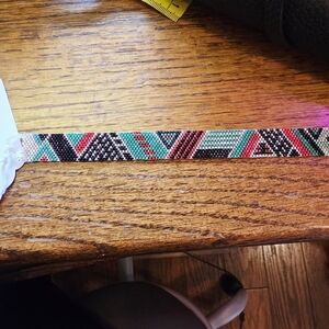 Colorful Hand Beaded Bracelet